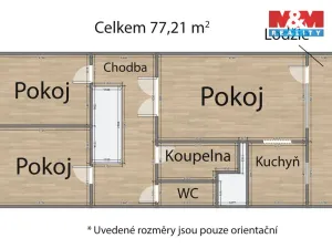 Prodej bytu 4+kk, Praha - Krč, Hurbanova, 77 m2