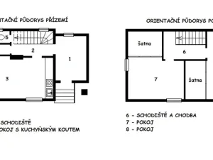 Prodej rodinného domu, Dobříš, Nad Prachandou, 95 m2