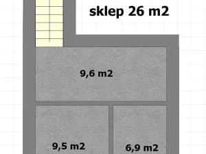 Prodej rodinného domu, Praha - Modřany, Pod sady, 74 m2
