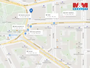 Pronájem kanceláře, Praha - Vinohrady, náměstí Míru, 41 m2