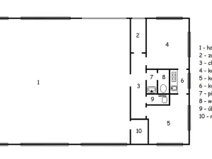 Pronájem skladu, Dobříš, Na Chmelnici, 189 m2