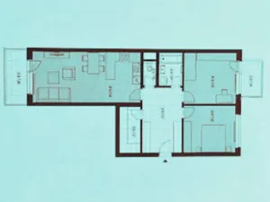 Pronájem bytu 3+kk, Praha - Vysočany, Moravcových, 86 m2