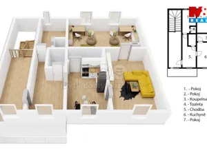 Prodej rodinného domu, Ohnišov, 110 m2