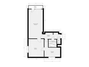 Prodej bytu 2+1, Praha - Hloubětín, Zelenečská, 52 m2