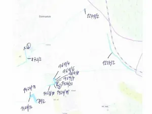 Dražba pole, Semanín, 9293 m2