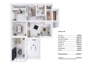 Prodej rodinného domu, Družec, V Zátiší, 289 m2