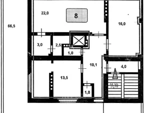 Pronájem bytu 2+1, Praha - Vokovice, Na dlouhém lánu, 73 m2