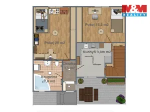 Prodej rodinného domu, Úvaly, Boženy Němcové, 103 m2