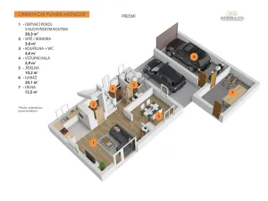 Prodej rodinného domu, Štětí, 97 m2