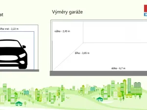 Prodej garáže, Ostrava - Mariánské Hory, 21 m2