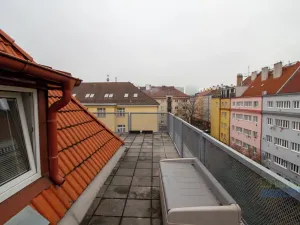Pronájem atypického bytu, Praha - Nusle, Družnosti, 42 m2