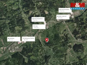 Prodej lesa, Nový Hrozenkov, 16666 m2