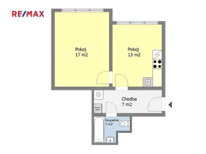 Prodej bytu 2+kk, Praha - Vršovice, Vršovické náměstí, 38 m2