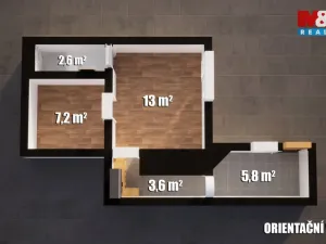 Prodej, Česká Lípa, Žižkova, 39 m2