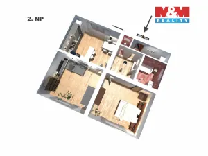 Prodej rodinného domu, Vodochody, U Studánky, 135 m2