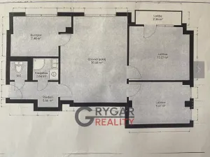 Prodej bytu 3+1, Praha - Modřany, U zastávky, 60 m2