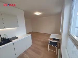 Pronájem bytu 1+kk, Praha - Vysočany, Pod Harfou, 42 m2