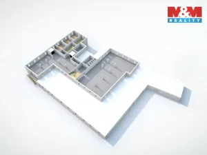 Prodej skladu, Jílové, Teplická, 3160 m2