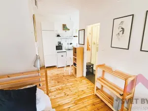 Pronájem bytu 1+kk, Praha - Libeň, Nad Rokoskou, 24 m2