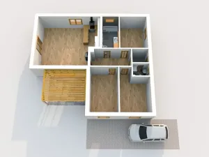 Prodej rodinného domu, Kounice, 105 m2