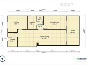 Prodej bytu 3+kk, Šumperk, Bludovská, 75 m2