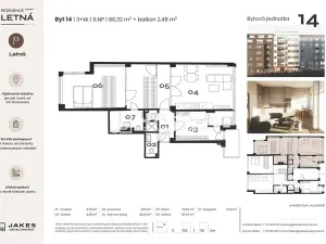 Prodej bytu 3+kk, Praha, 86 m2