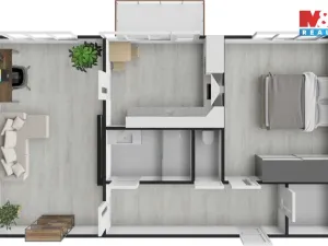 Prodej bytu 2+1, Kladno - Kročehlavy, Litevská, 57 m2