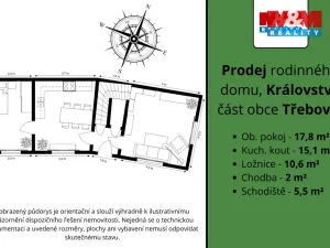 Prodej rodinného domu, Třebovle - Království, 51 m2