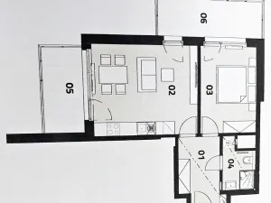 Pronájem bytu 2+kk, Praha - Modřany, Zlochova, 50 m2