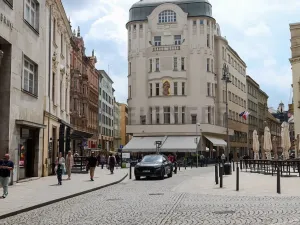 Pronájem bytu 2+kk, Brno, Jakubské náměstí, 46 m2