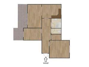 Pronájem bytu 3+1, Ivančice, Sportovní, 85 m2
