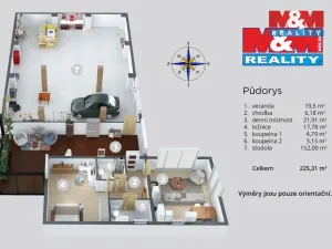 Prodej rodinného domu, Huntířov, 207 m2