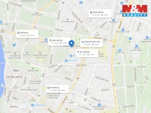 Pronájem bytu 2+1, Písek - Budějovické Předměstí, Mírové nám., 50 m2