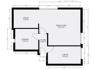 Prodej bytu 2+kk, Mladá Boleslav, Václavkova, 47 m2