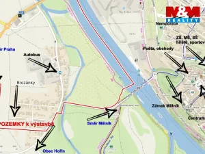 Prodej pozemku pro bydlení, Hořín - Brozánky, 1026 m2