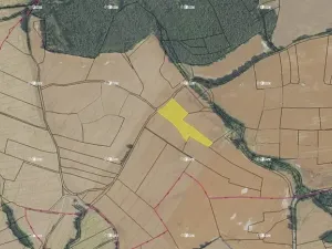 Prodej pole, Bratřínov, 8434 m2