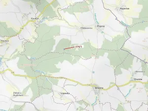 Dražba lesa, Psárov, 2949 m2