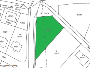 Prodej zahrady, Vimperk - Boubská, Družstevní, 1142 m2