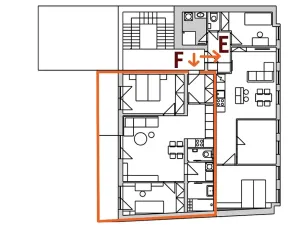 Prodej bytu 3+kk, Praha - Košíře, Holečkova, 89 m2