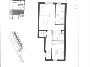 Pronájem bytu 3+kk, Brno, Trnkova, 72 m2