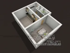 Pronájem bytu 2+kk, České Budějovice, Suchovrbenské nám., 44 m2