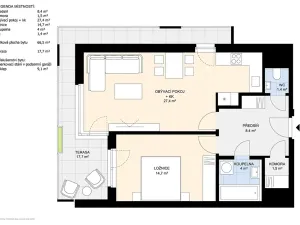 Prodej bytu 2+kk, Praha - Malešice, Počernická, 67 m2