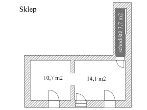 Prodej rodinného domu, Mikulov, Sadová, 91 m2