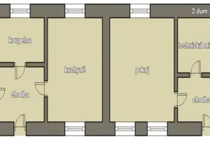 Prodej rodinného domu, Keblov - Sedlice, 106 m2