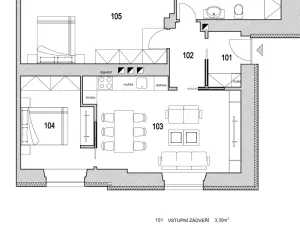 Prodej bytu 3+kk, Praha - Radlice, Na Farkáně III, 79 m2