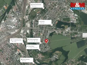 Prodej zahrady, Plzeň - Lobzy, 260 m2