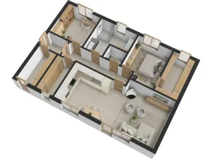 Prodej rodinného domu, Tvarožná Lhota, 107 m2