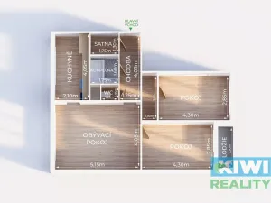 Prodej bytu 3+1, Orlová, Karla Dvořáčka, 68 m2