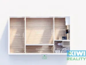 Prodej bytu 2+1, Orlová, 1. máje, 44 m2