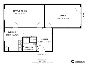 Prodej bytu 2+1, Chomutov, Písečná, 62 m2